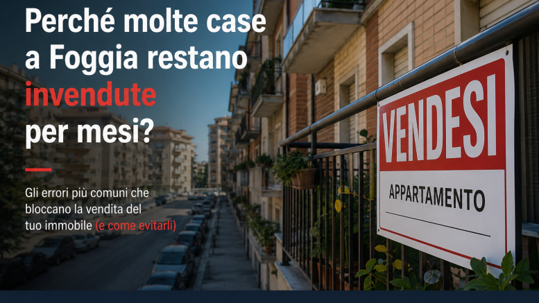 vendere casa a Foggia case invendute mercato immobiliare